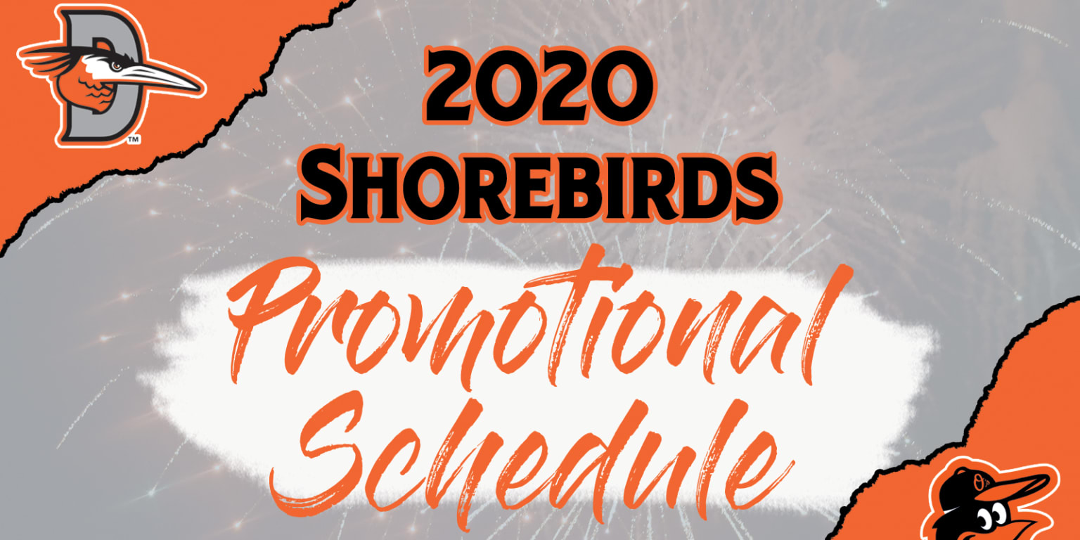 Shorebirds Announce 2020 Promotions | Shorebirds