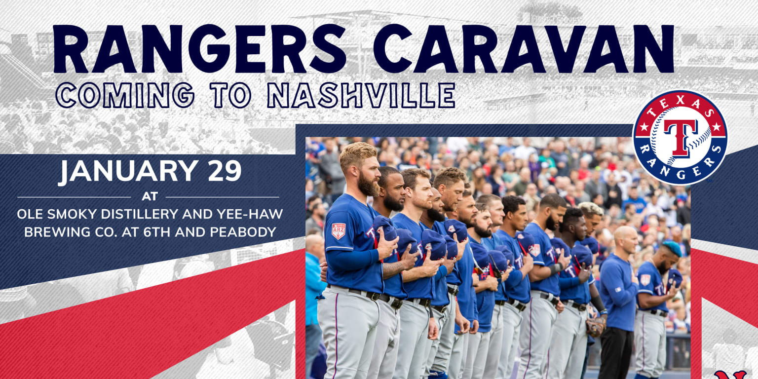 Sounds to Host Texas Rangers Winter Caravan at Ole Smoky Distillery