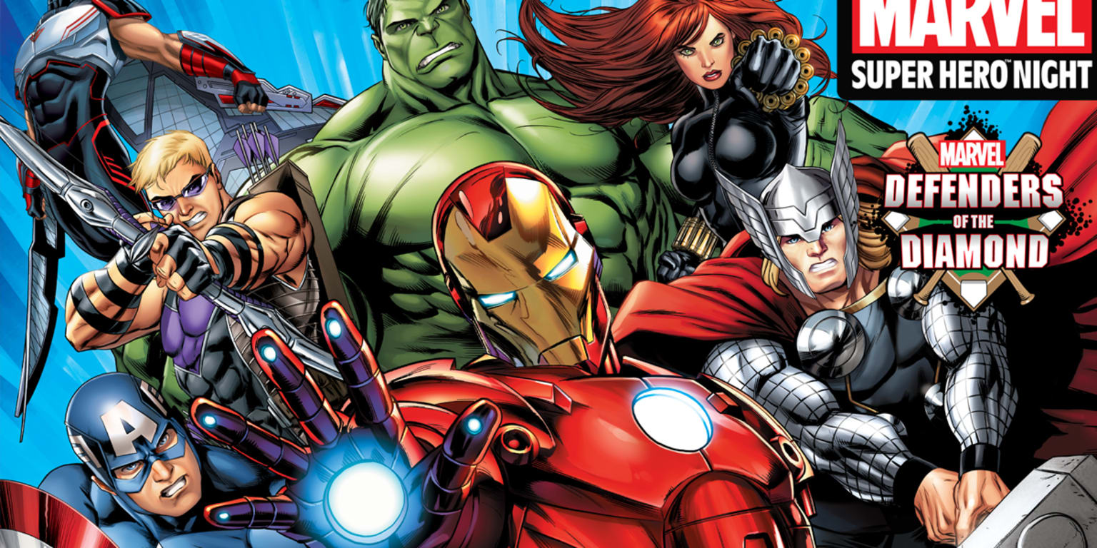 Norfolk Tides on X: Calling all Avengers - tonight is Marvel's Defenders  of the Diamond Night! We will take the field in Hulk jerseys and fans are  invited to dress up for