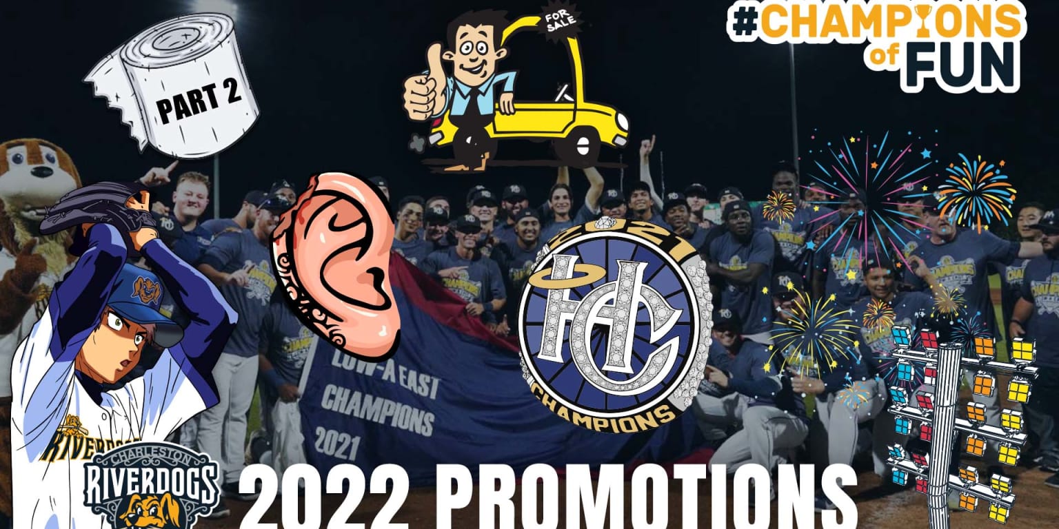 RiverDogs Unveil 2022 Promotions Schedule