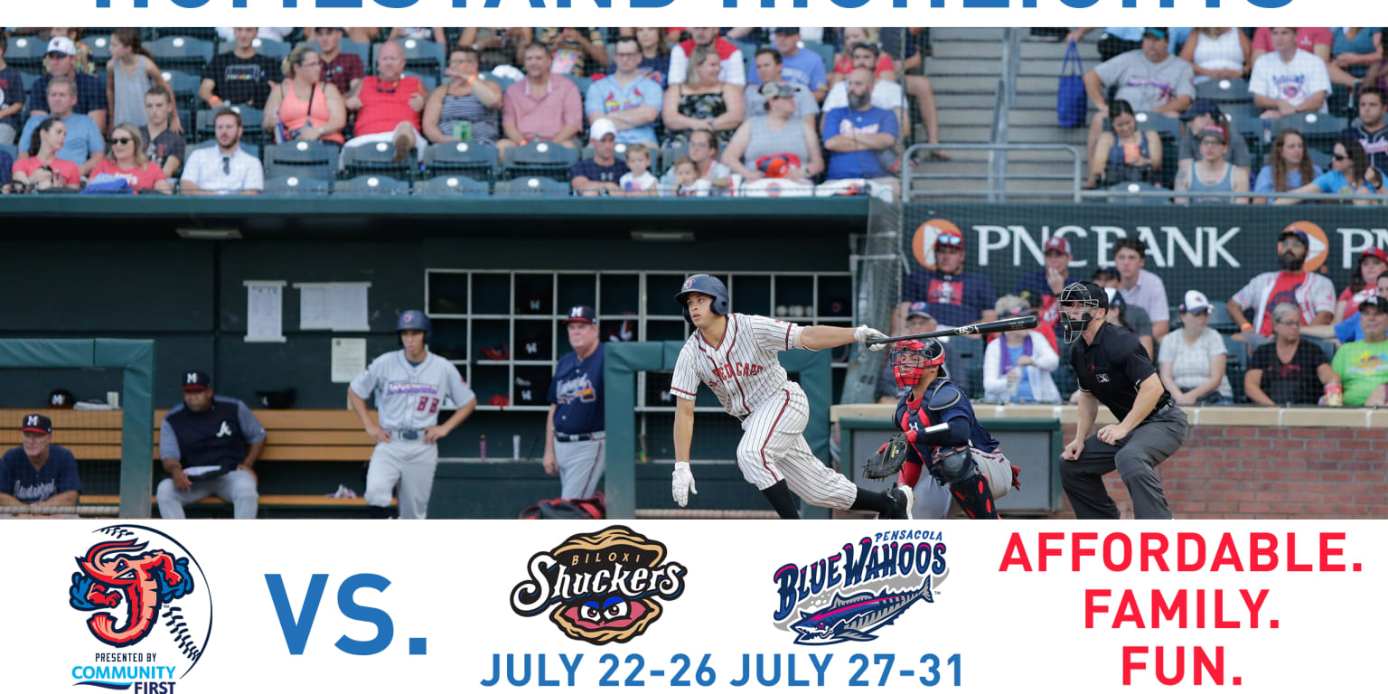 Jumbo Shrimp Homestand Highlights July 12-16