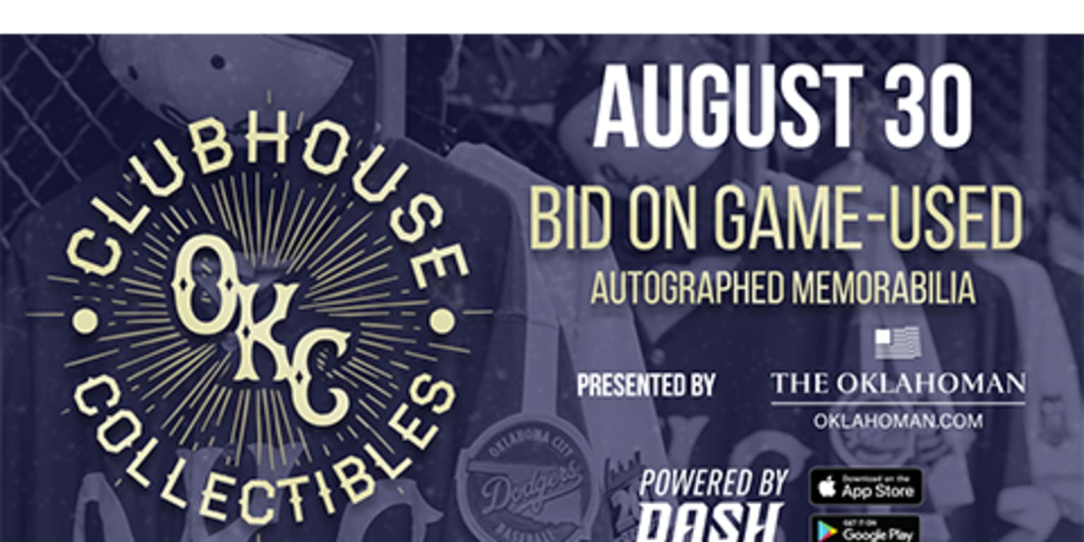 OKC Dodgers Memorabilia Available For Auction Friday Via Clubhouse 