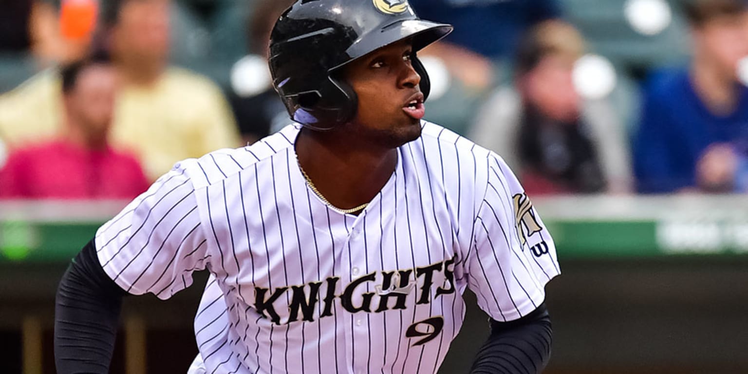 White Sox prospect Yermin Mercedes hit a huge HR, threw his bat and went  absolutely nuts