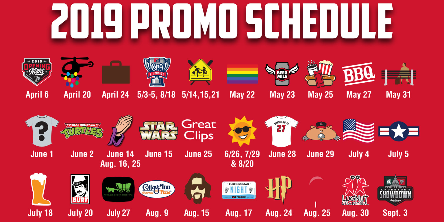 Lugnuts Unveil MiLB's Best 2019 Promotional Schedule Lugnuts