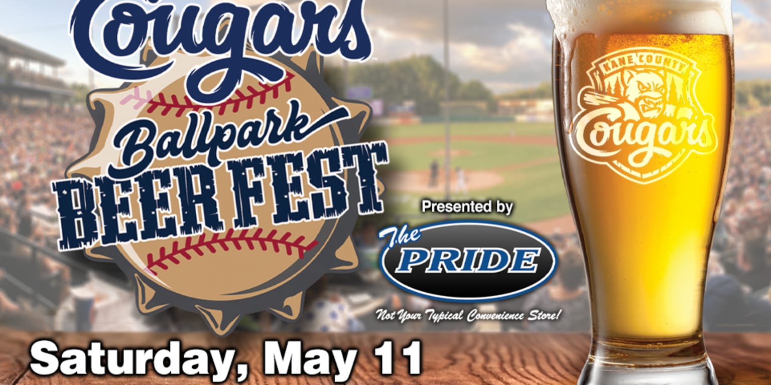 Cougars Ballpark Beer Fest Scheduled for May 11