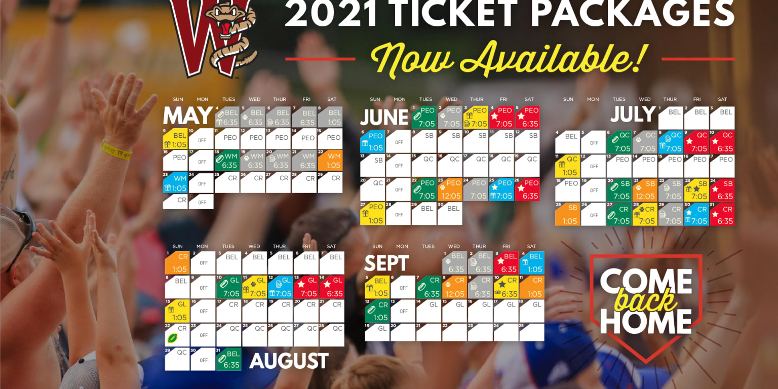 2021 Timber Rattlers Ticket Packages Timber Rattlers