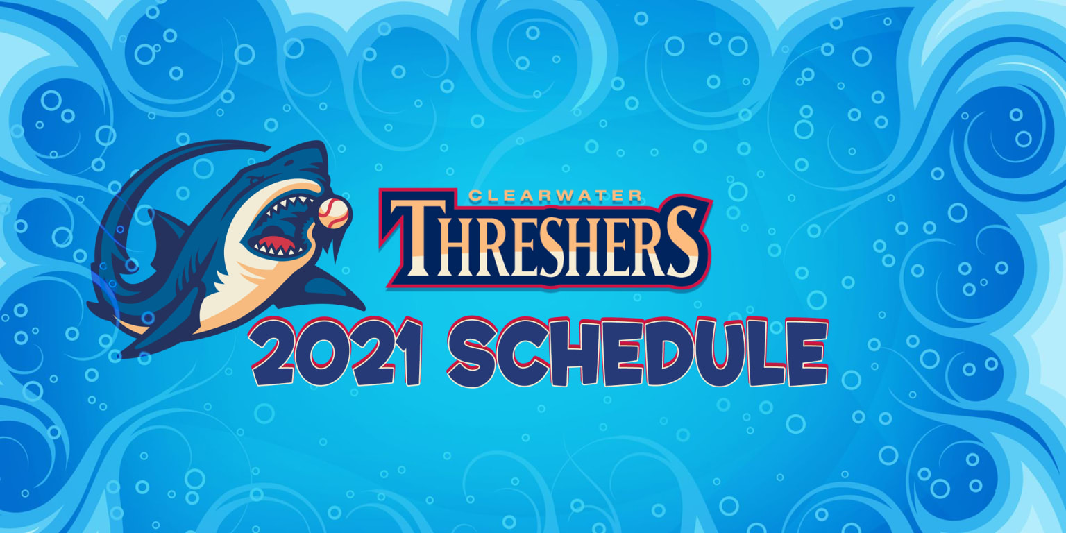 Clearwater Threshers 2021 Schedule Announced