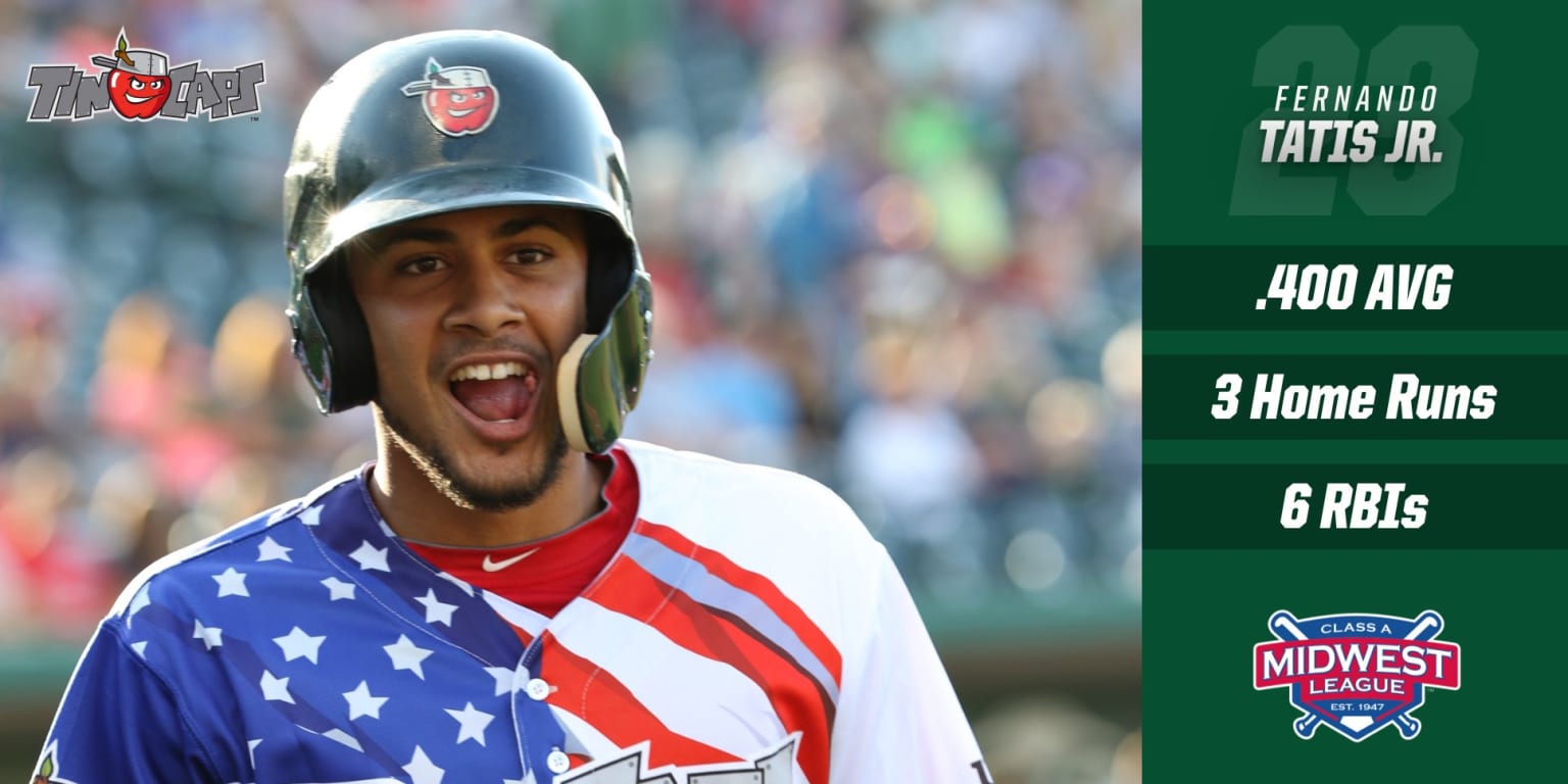 Tatis Jr. Named Midwest League Player of the Week Again