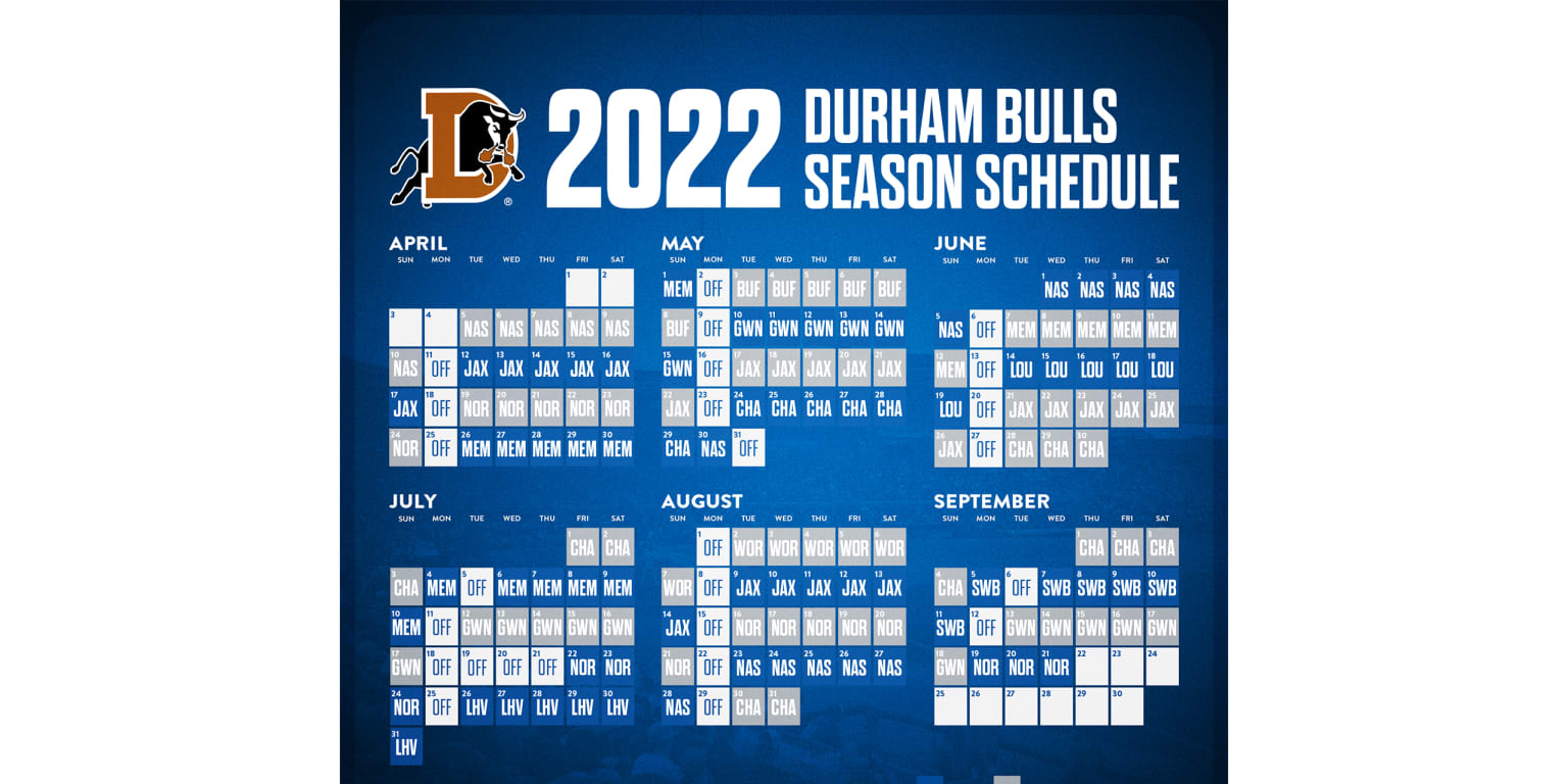 durham bulls schedule