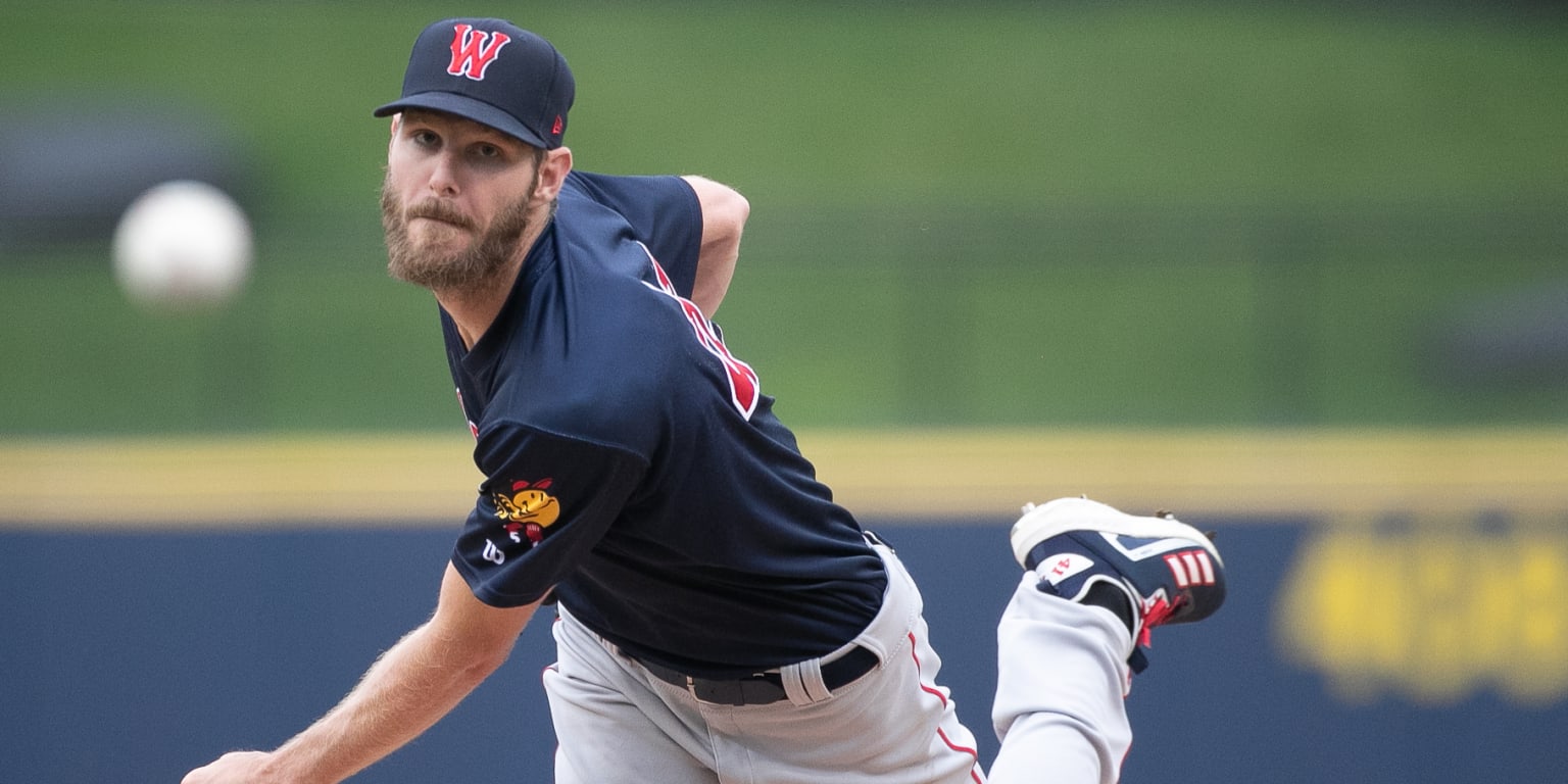 Chris Sale strikes out three over two innings for WooSox in first