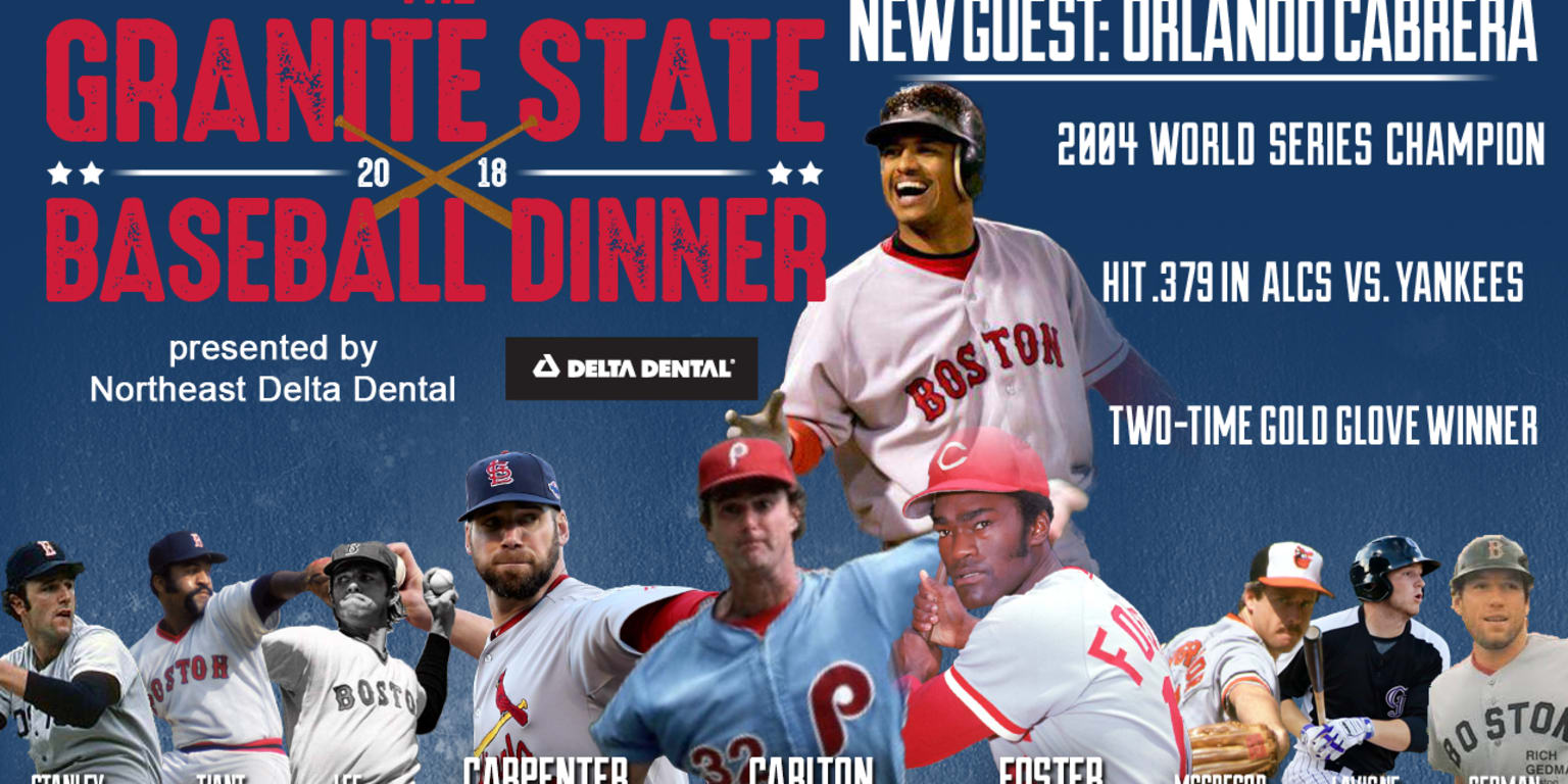 Orlando Cabrera Added to Baseball Dinner Guest List Fisher Cats