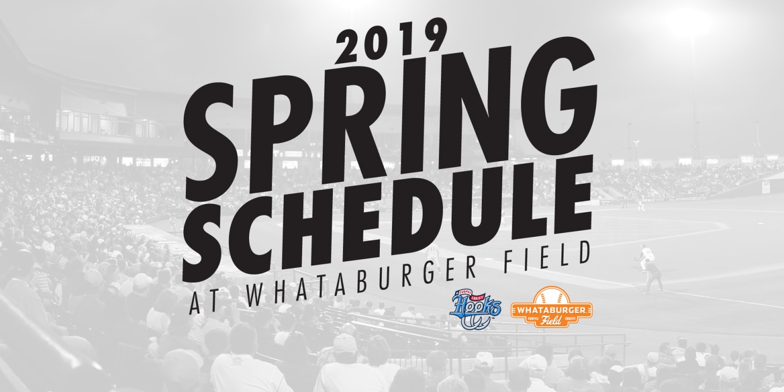 Hooks Roll Out 2019 Spring Schedule