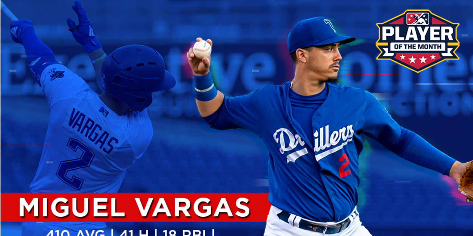 Miguel Vargas Named Player of the Month for August