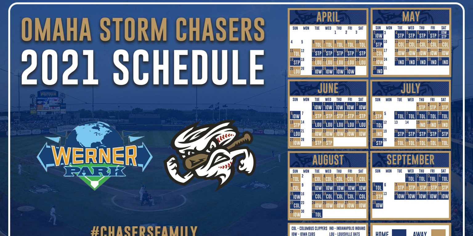 Storm Chasers Announce 2021 Schedule