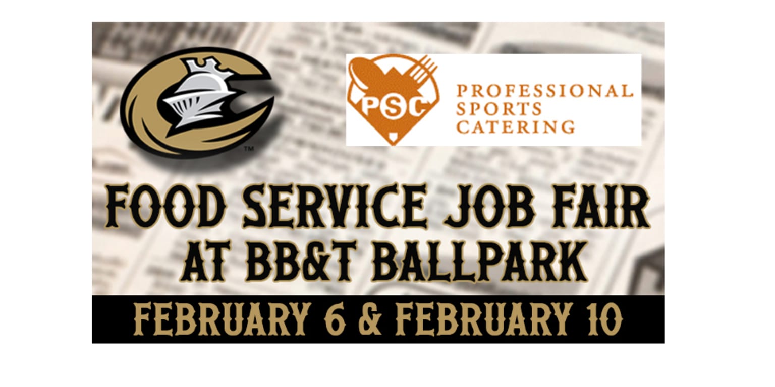 Food Service Job Fair Set for February 6 & 10