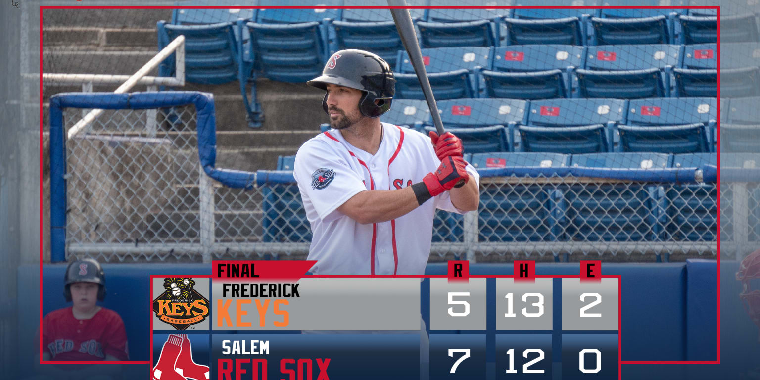 Red Sox Take Seesaw Affair From Keys 7 5 Red Sox
