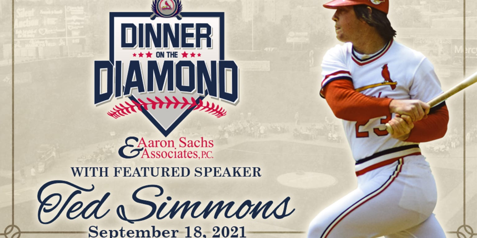 Ted Simmons set as featured speaker for 2021 Dinner on the Diamond