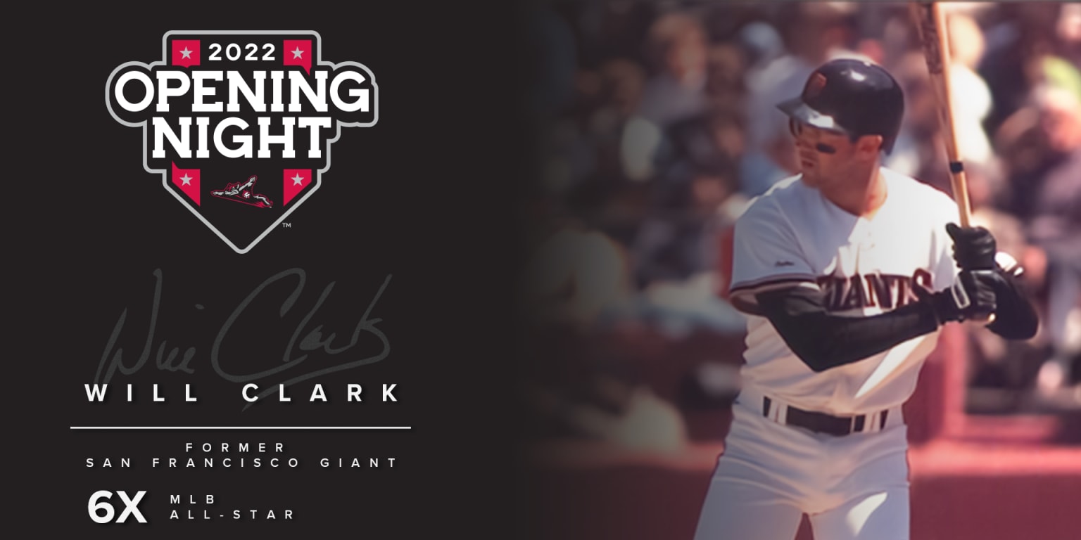 Giants legend Will Clark coming to Richmond for Flying Squirrels