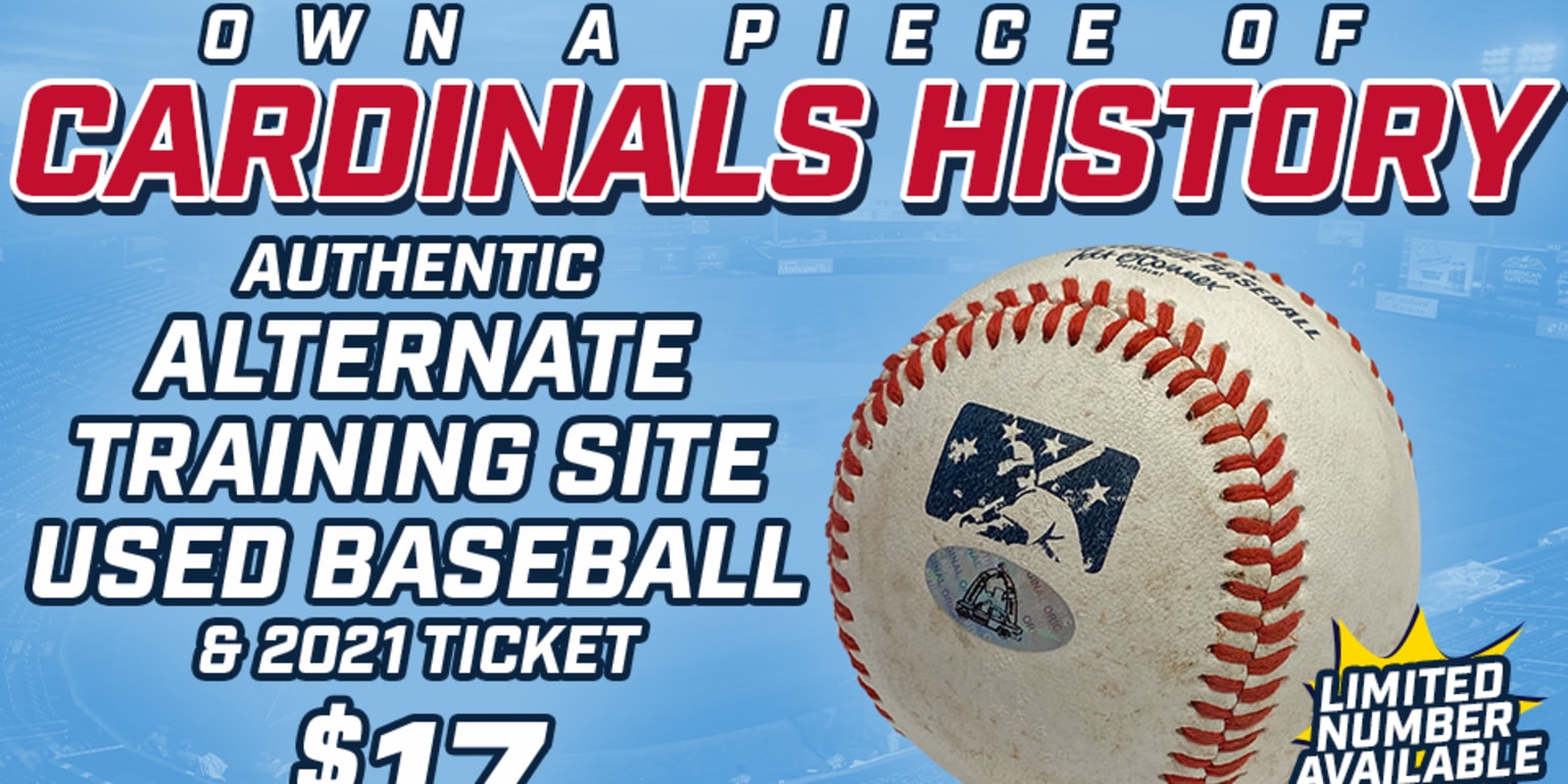 Limited St. Louis Cardinals Alternate Site Baseballs available this week! | 0