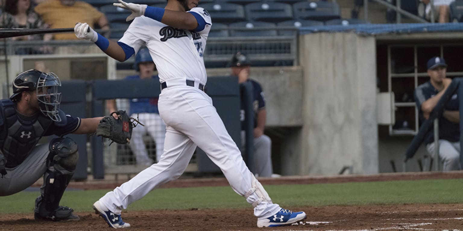 Yusniel Diaz homers twice, Keibert Ruiz leaves MLB Futures Game