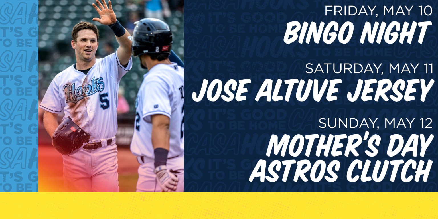 Altuve Hooks Jersey, Bingo Night Highlight Homestand Hooks