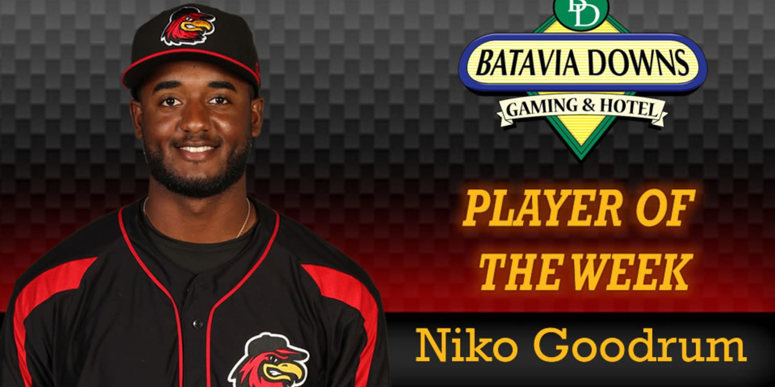 Goodrum named Batavia Downs POTW