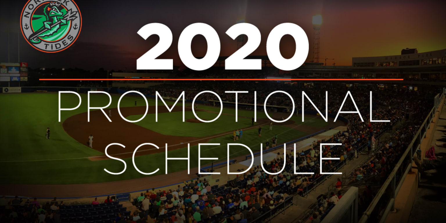 Tides announce 2020 Promotional Schedule Tides