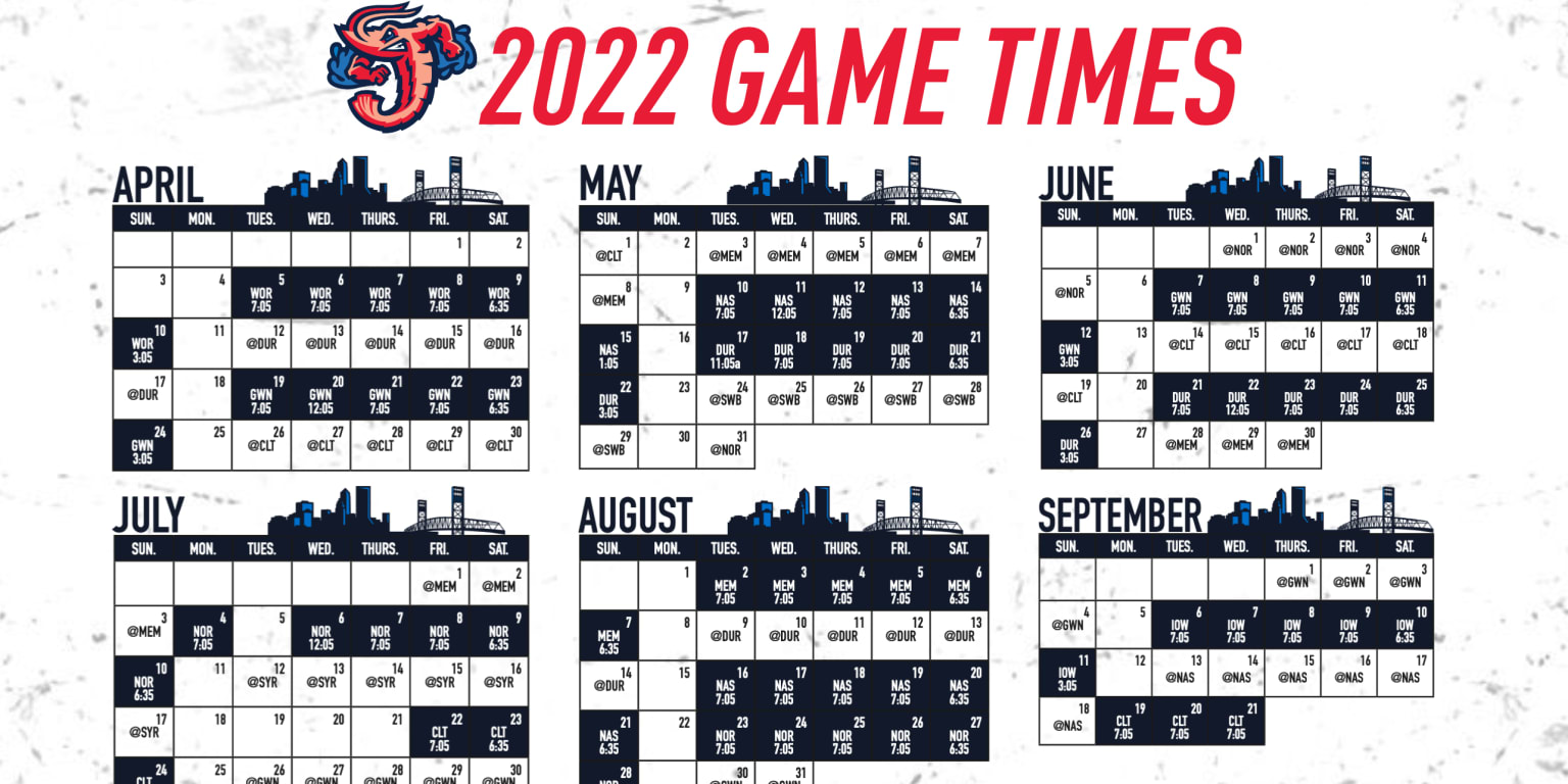Jumbo Shrimp reveal 2022 home game times