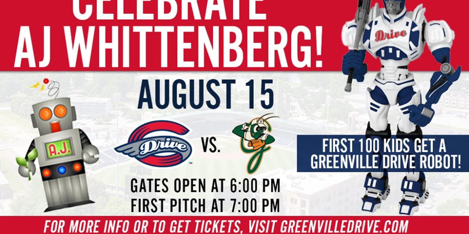 AJ Day is Wednesday at Fluor Field