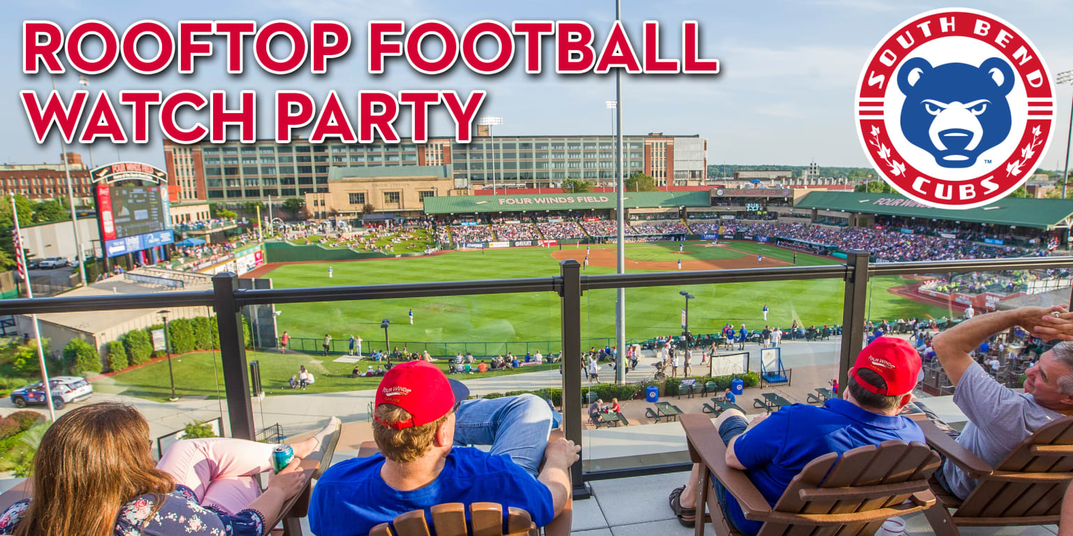 South Bend Cubs Host VIP Football Watch Party October 10 Cubs