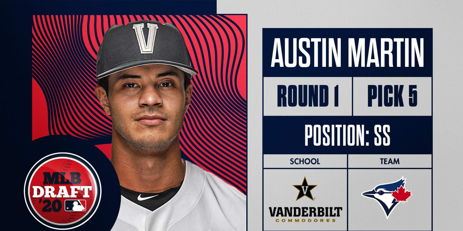 Former Vanderbilt infielder Austin Martin signs with Toronto Blue Jays