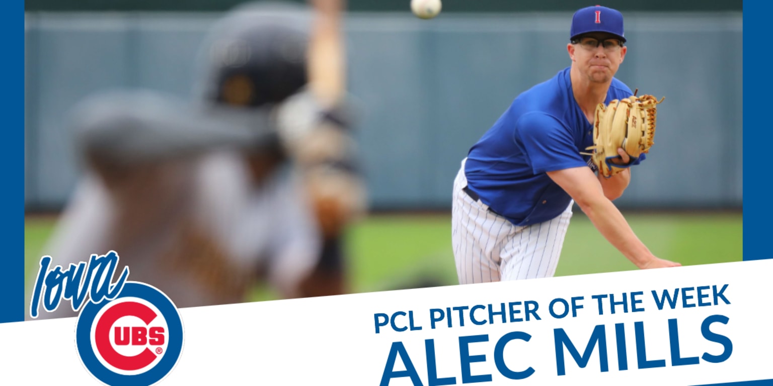 Mills Wins PCL Weekly Honors | Cubs