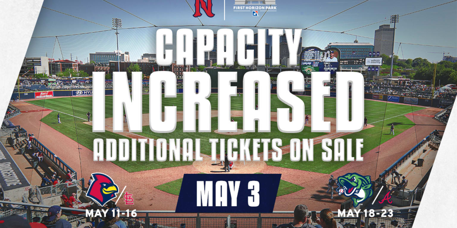 Nashville Sounds Announce Near 100% Capacity set to Begin Friday, May 14 | Sounds