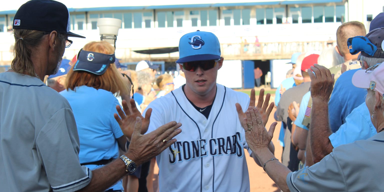 Rays prospect Jake Cronenworth assembles third-longest hit streak in  organization history