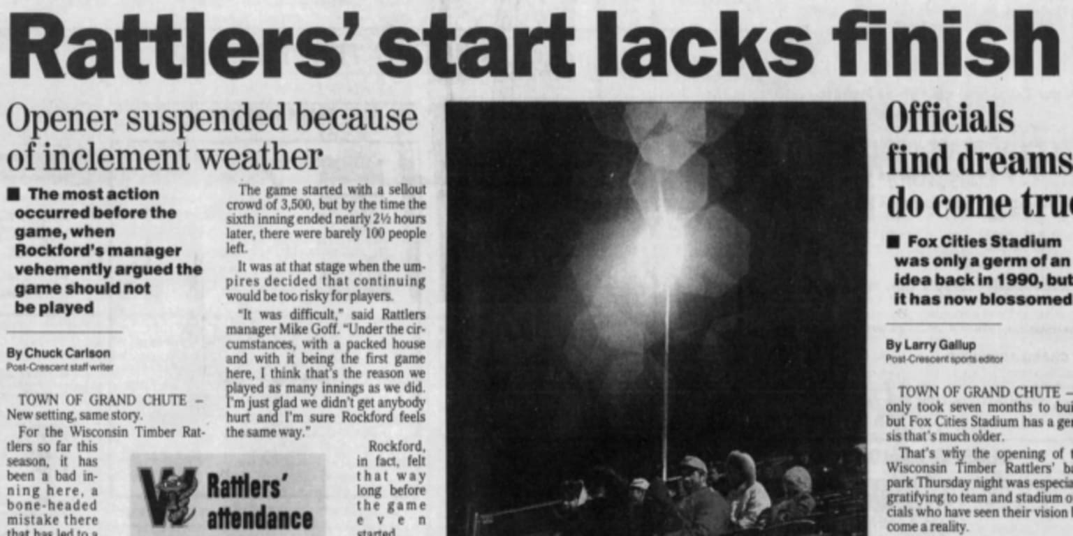 This Date in Timber Rattlers History: April 20 | Timber Rattlers