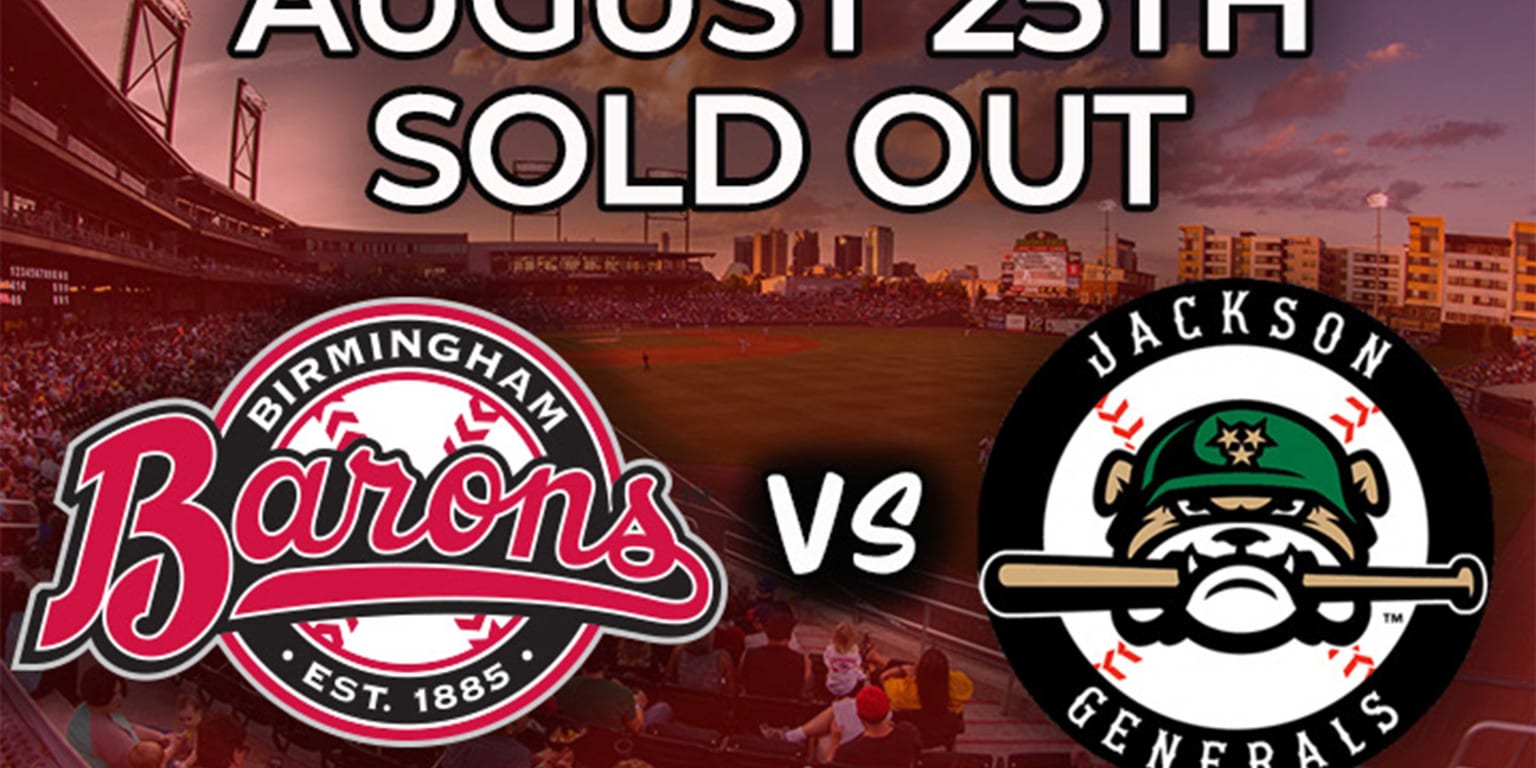 Barons, Generals Sold Out Saturday, August 25 Barons
