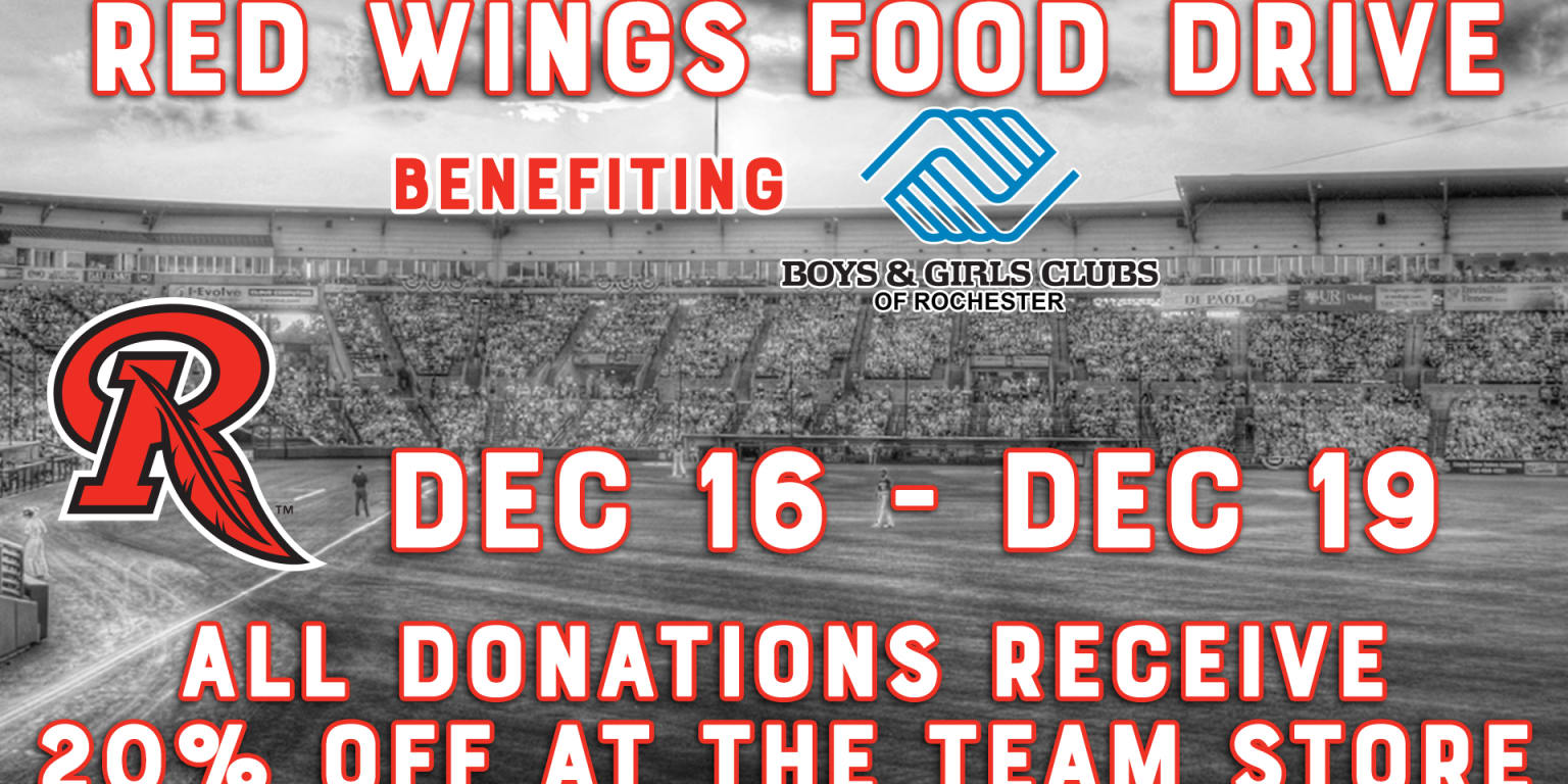 Red Wings host food drive | Red Wings