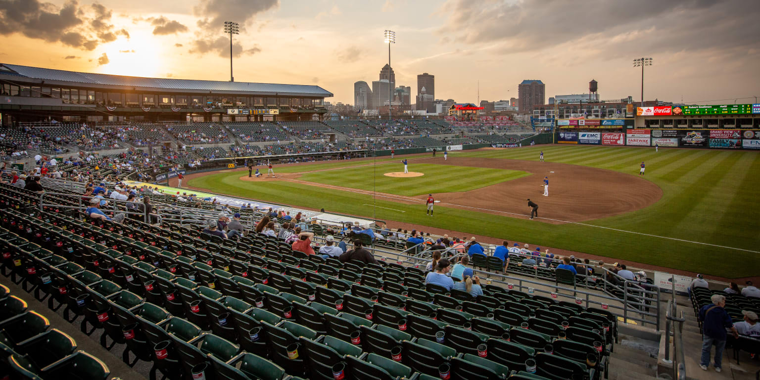 Principal Park - Home of the Iowa Cubs in Des Moines, Iowa - Kid