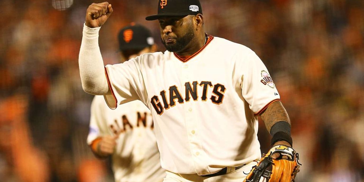 2012 World Series -- Pablo Sandoval of San Francisco Giants named