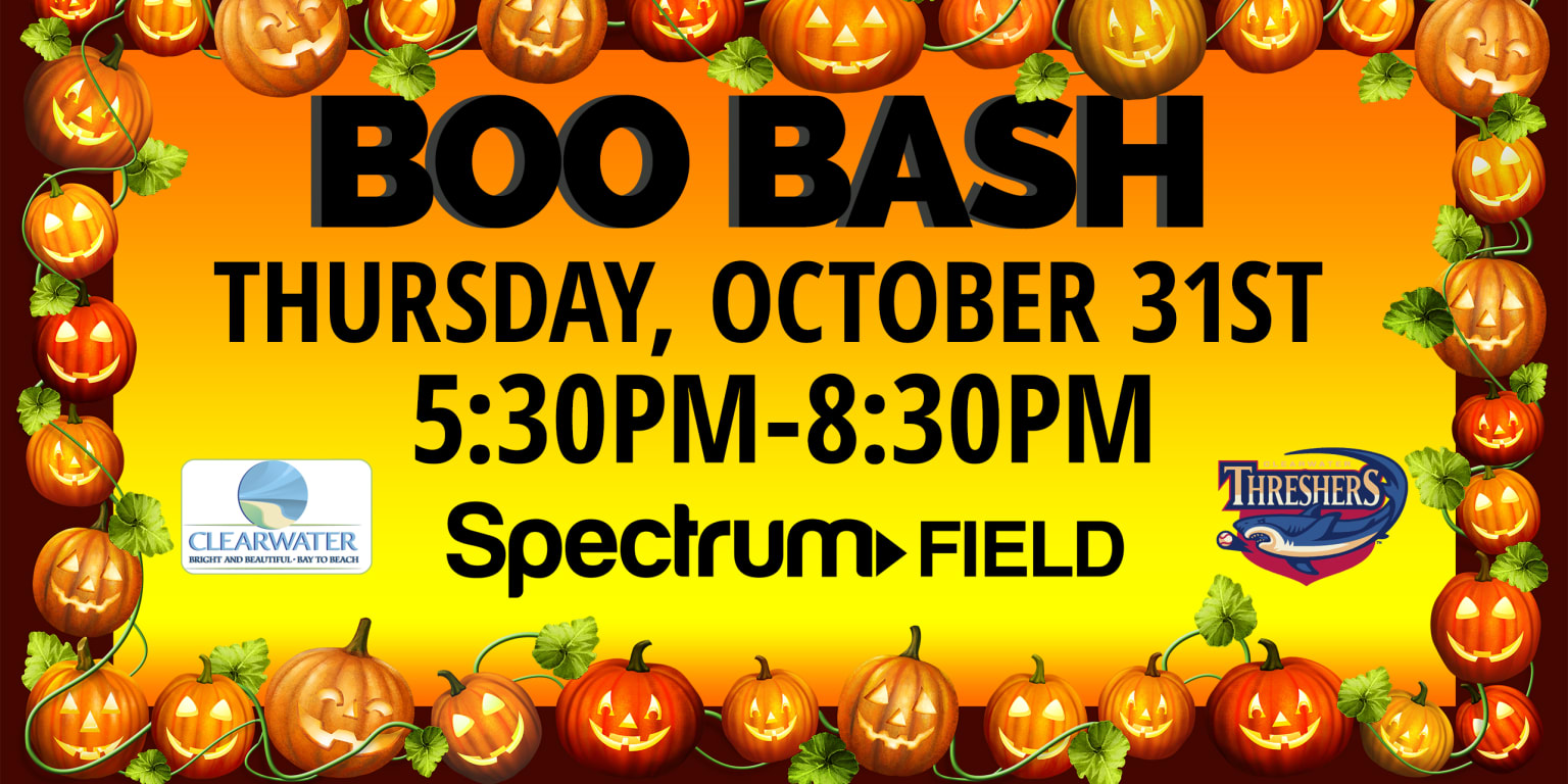 Boo Bash At Spectrum Field Is October 31st Threshers