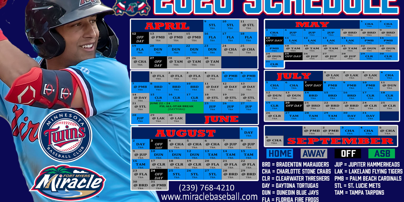 Baseball schedule online 2020