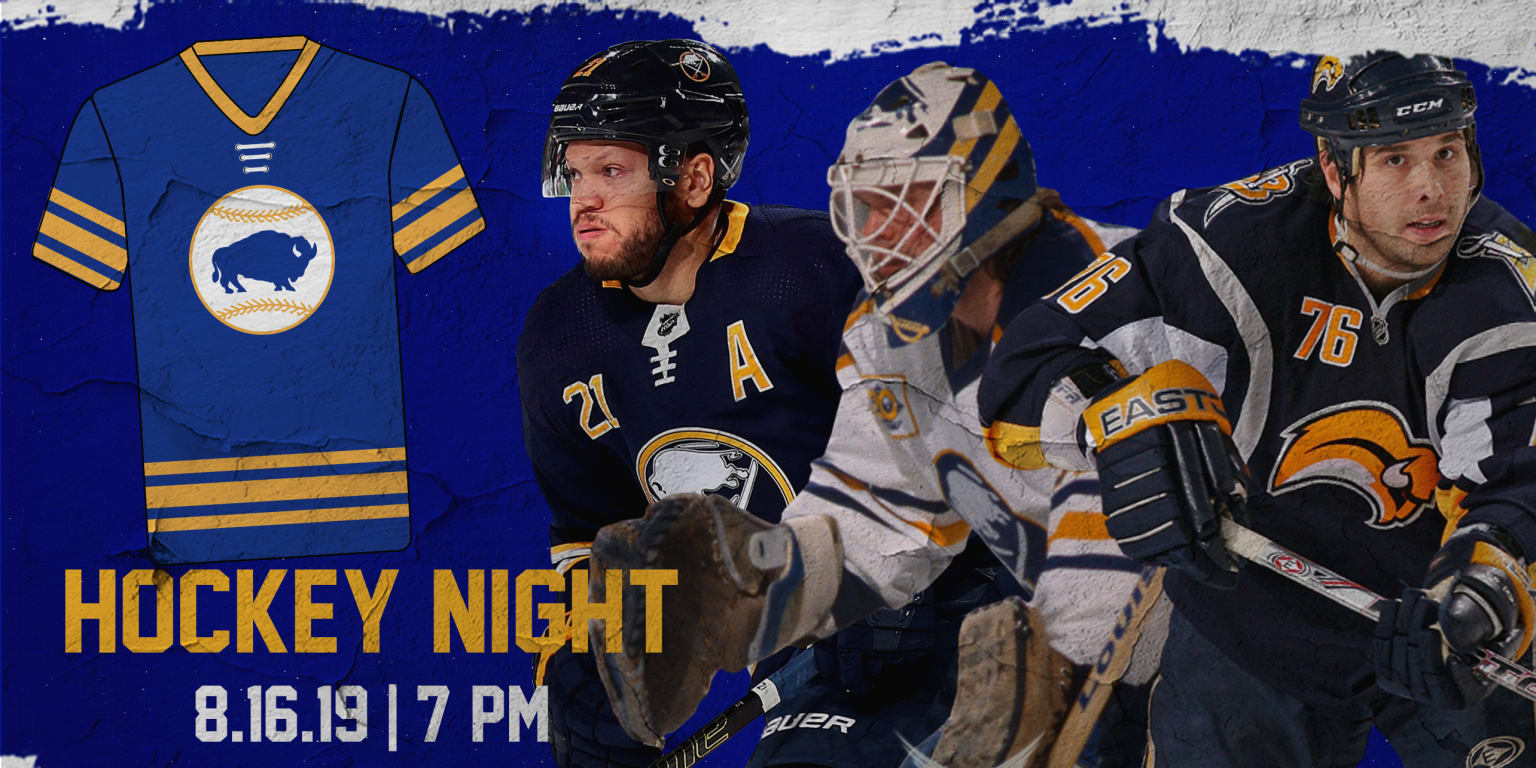 Bisons to wear the 'Blue & Gold' for Hockey Night at the Ballpark