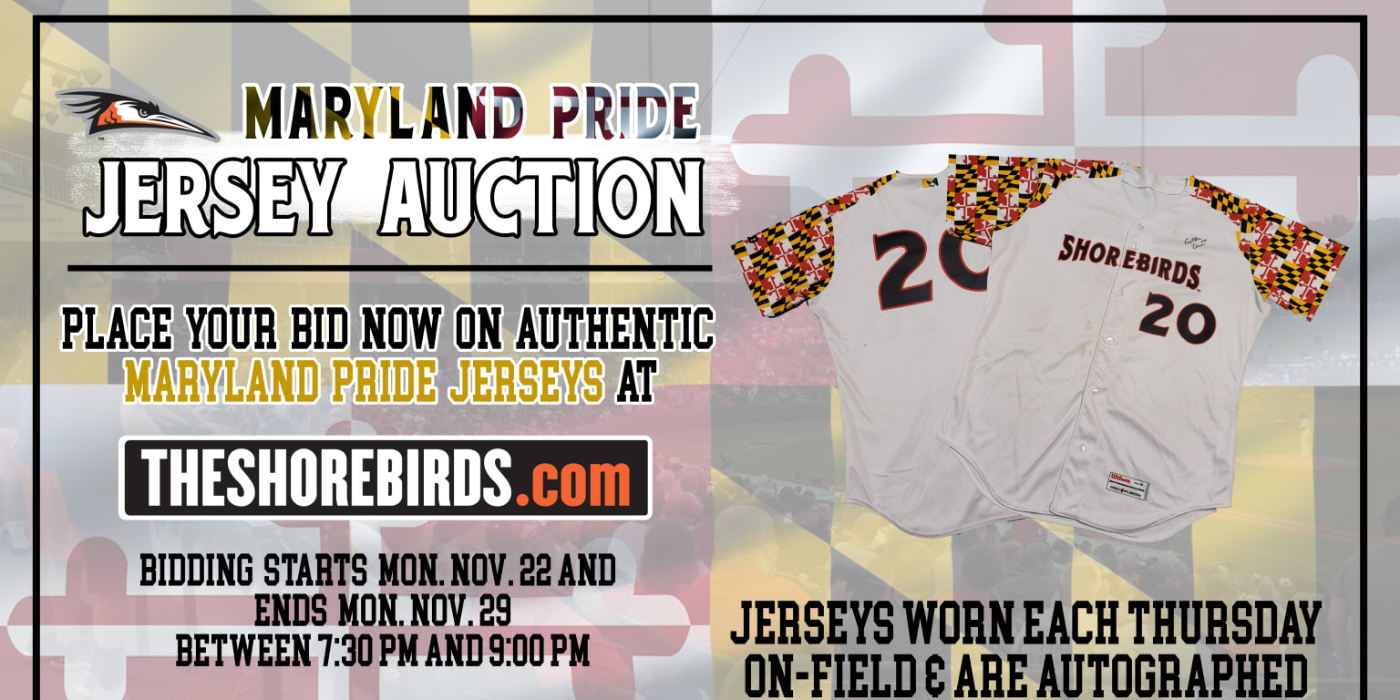 The Shorebirds wore special Orange Friday jerseys this season and