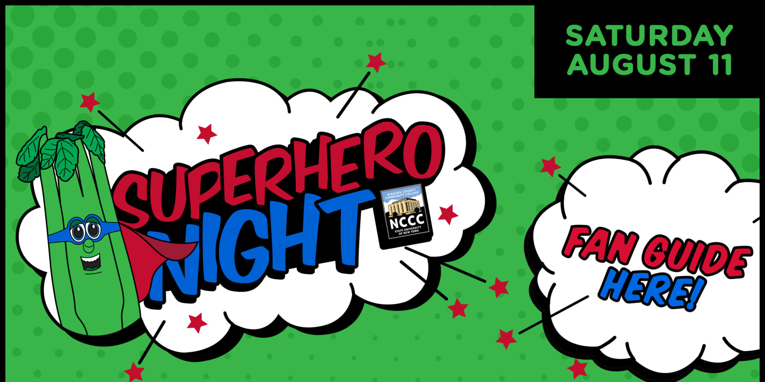 FAN GUIDE: Saturday's Superhero Night | Bisons