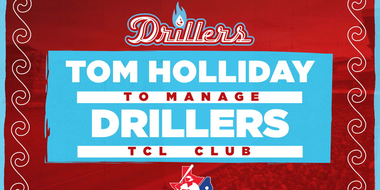 Holliday Named Drillers TCL manager | Drillers