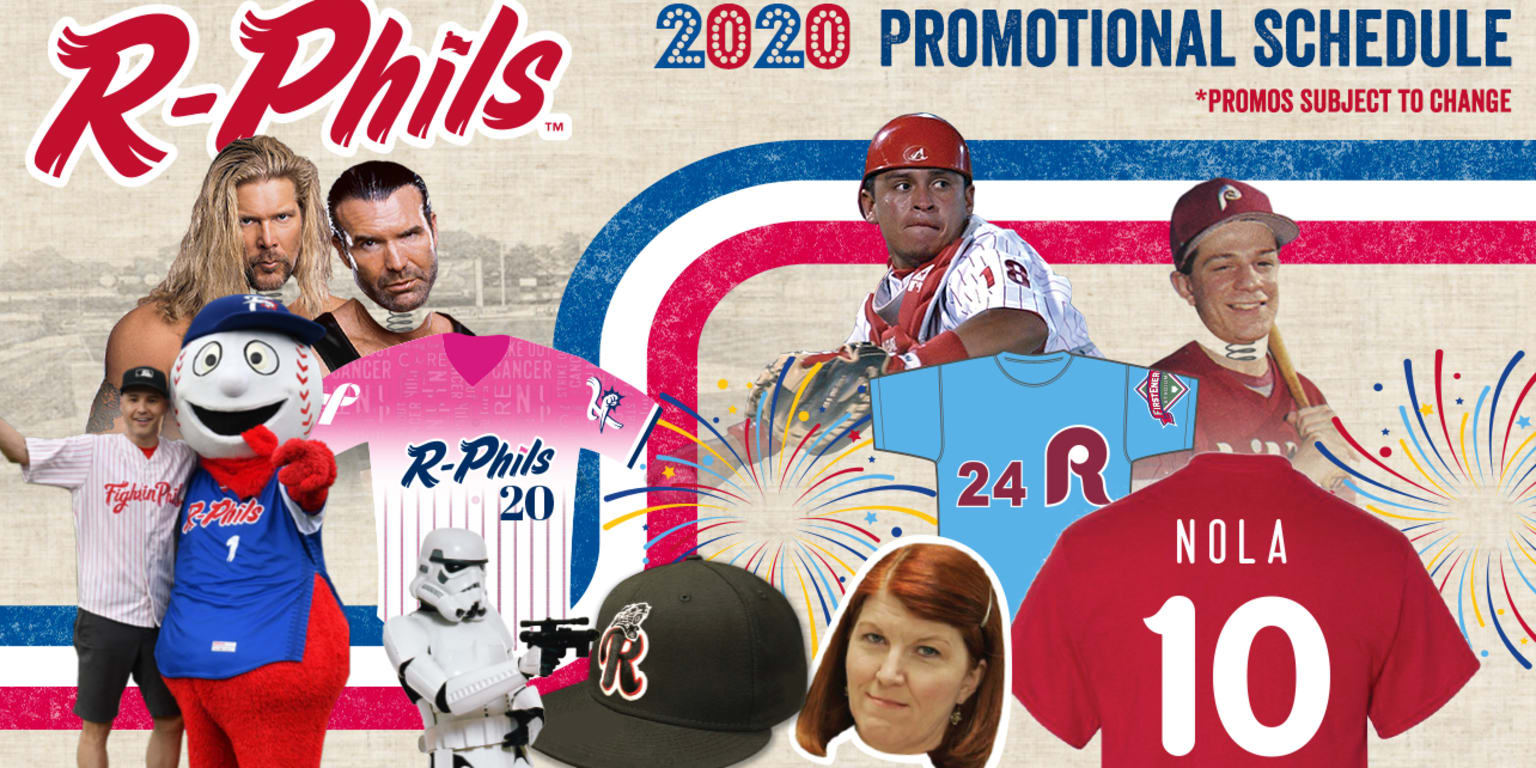 Reading Fightin Phils - Wednesday, August 3rd Mike Schmidt Replica Jersey  to the first 2,500 adults! rphils.com/tickets