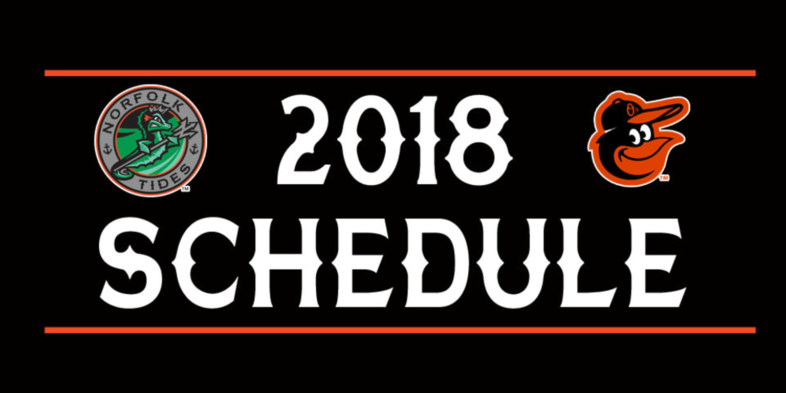 Tides Announce 2018 Schedule Tides