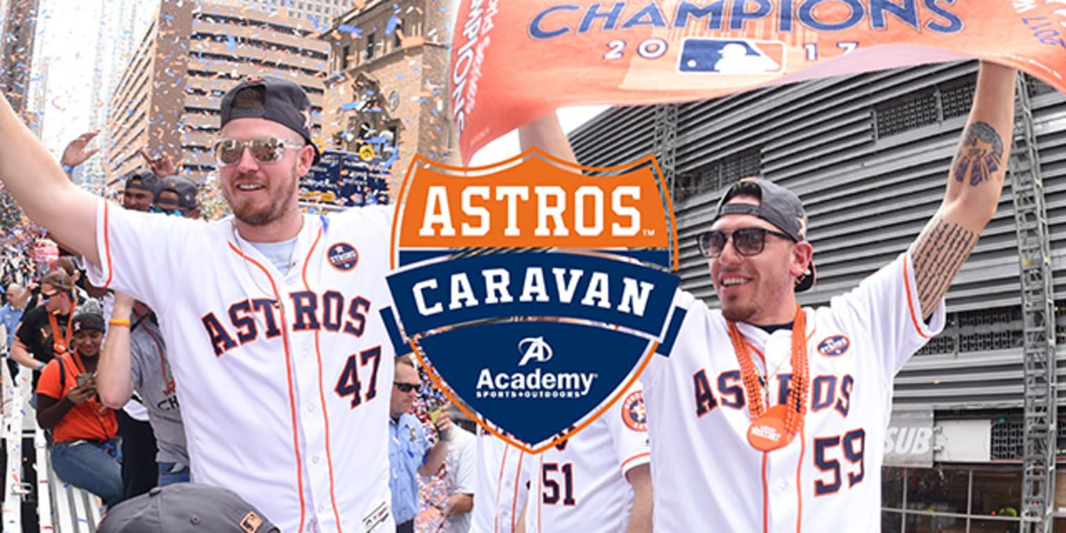 Astros Caravan Arrives Thursday