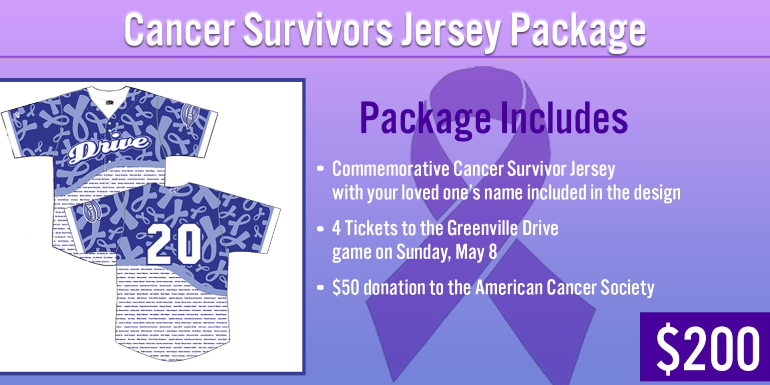 Be Part of a Special Cancer Survivors Drive Jersey