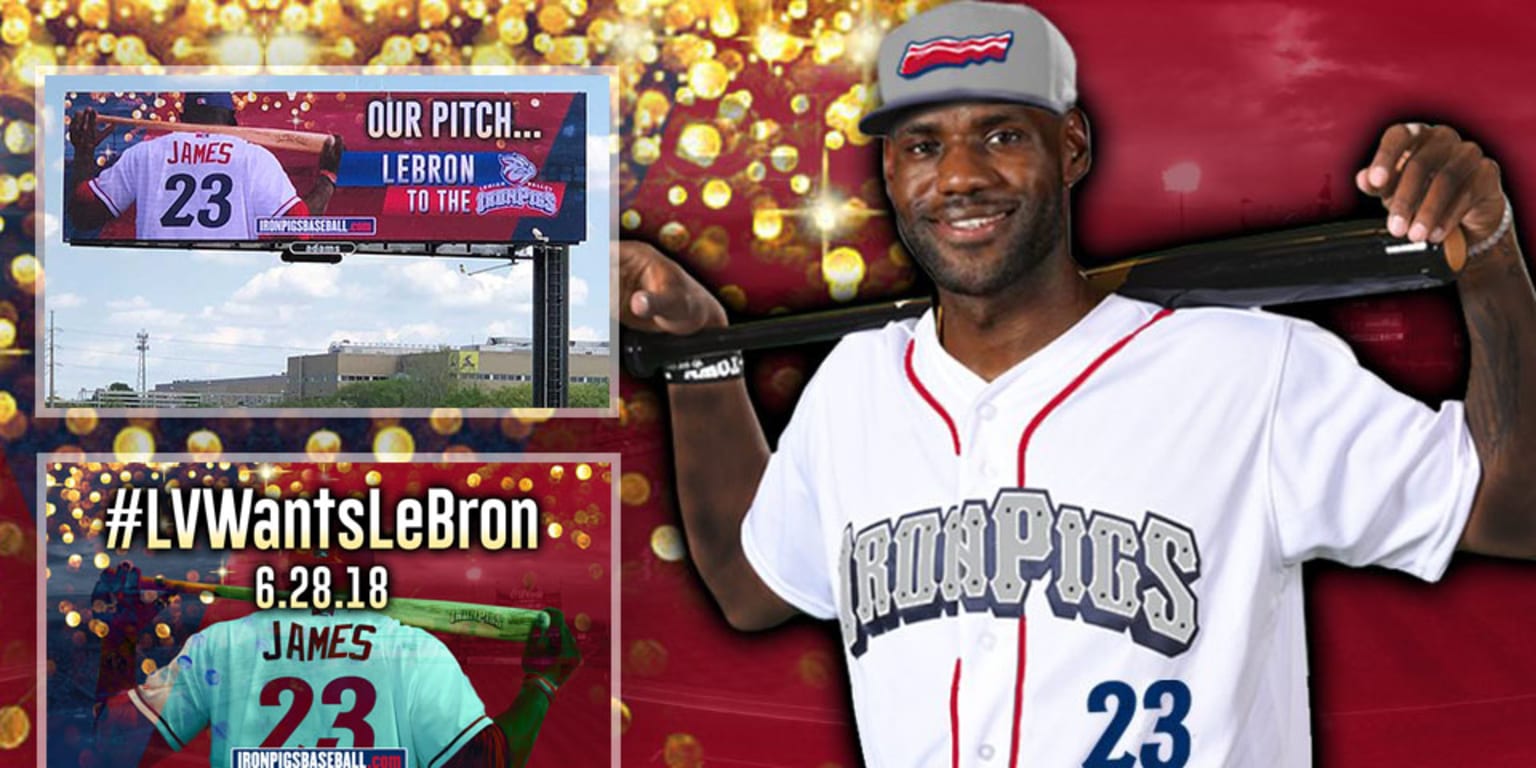Lehigh Valley IronPigs make their pitch to LeBron James